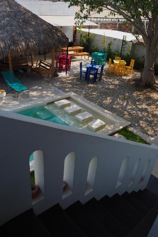 Colorada House Vandrarhem Puerto Escondido  Exteriör bild